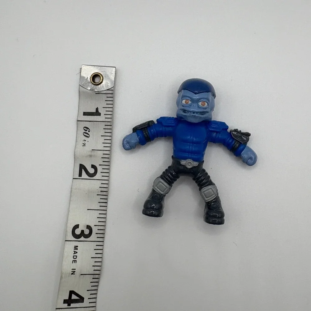 Burger King Small Soldiers Alien Action Figure Blue Tactical Toy 2001 BKC 3in